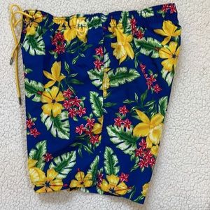 Lands End Swim Shorts Size Large